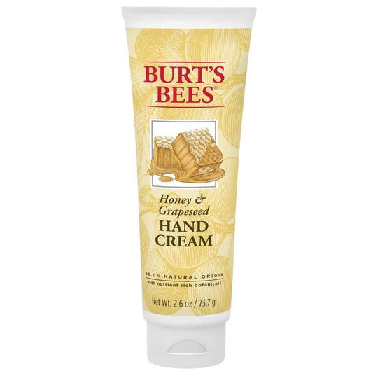 【追跡可能海外メール便】Burt's Bees Hand Cream, Honey & Grapeseed Oil 2.6oz バーツビーズ ハンドクリーム 　メール便 ハンドクリーム　肌荒れ　クリーム　ケア　ボディケア