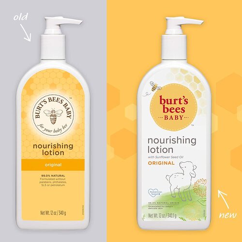 【エクスプレス便】バーツビーズベビーローション 340g Burt's Bees Baby Lotion for Sensitive Skin12oz 　ベビーローション 敏感肌用　ベビーケア　刺激なし　オリジナルの香り　乳児　乾燥　保湿　保護　シアバター　自然由来