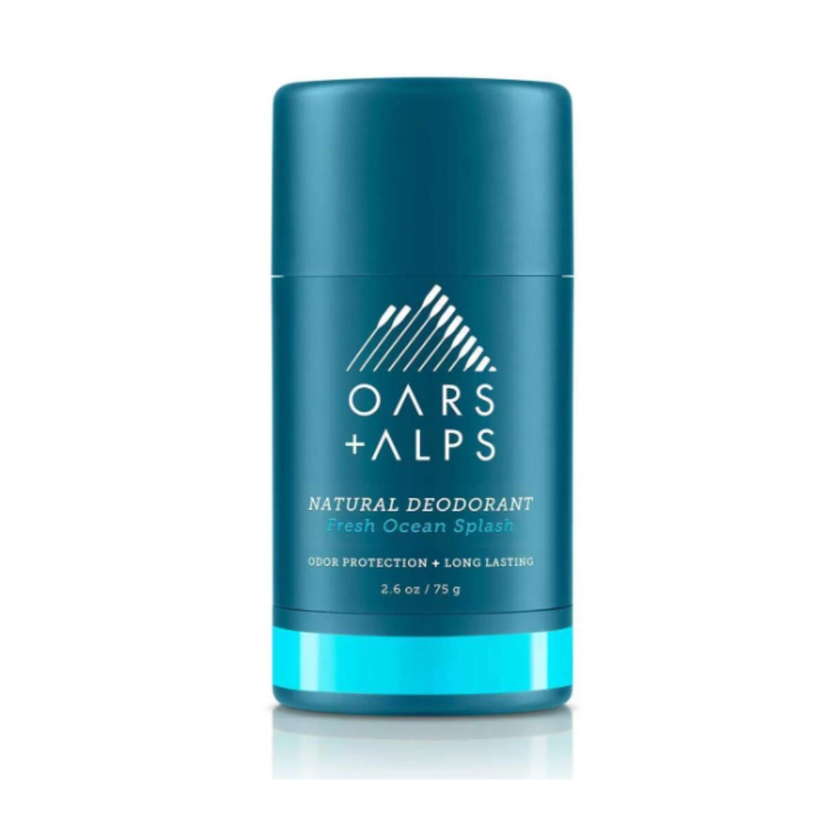 【追跡可能海外メール便】オールス＋アルプス　Oars + Alps Aluminum Free Deodorant for Men and Women 75g/ 　2.6oz アルミニウムフリー デオドラント（男女兼用）フレッシュオーシャンスプラッシュの香り　制汗剤