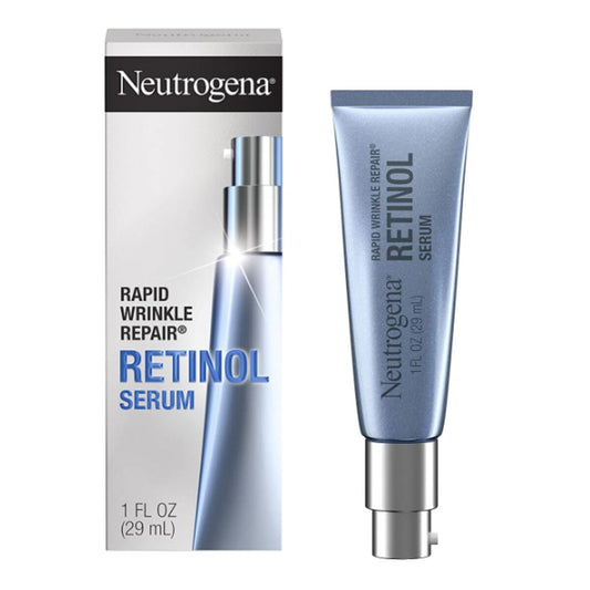 【エクスプレス便】ニュートロジーナ　ラピッドリンクルリペア　レチノールフェイスセラム　デイリー 　1oz  Neutrogena Rapid Wrinkle Repair Retinol Face Serum 29ml スキンケア　お肌　美容