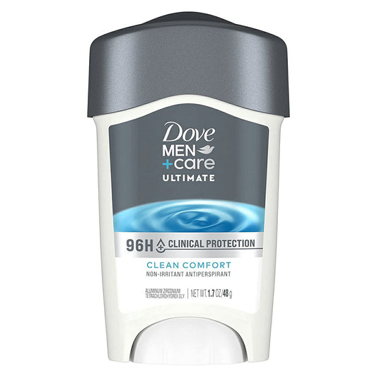 【追跡可能海外メール便】Dove Men+Care Clinical Protection Antiperspirant Clean comfort 1.7ozダヴ メンズ ケア デオドラント クリーンコンフォート 48g男性用制汗剤　スティックタイプ