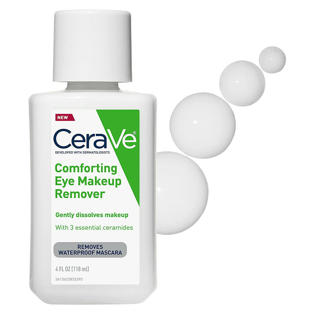 【追跡可能海外メール便】CeraVe Eye Makeup Remover 4oz セラヴィ アイメイクアップリムーバー118ml敏感肌用リムーバー 無香料 パラベンフリー アルコールフリー 眼科医テスト済み