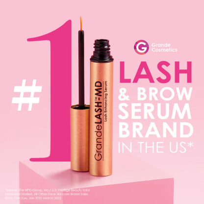 【エクスプレス便】Grande Cosmetics グランデラッシュ MD まつ毛美容液 2ml 約3ヶ月分 GrandeLASH-MD Lash Enhancing Serum  グランデラッシュ MD まつ毛美容液　眉毛美容液