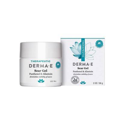 【追跡可能海外メール便】【DERMA-E】DERMA-E Scar Gel Therapeutic Natural Scar Treatment for Face 2oz ダーマイー ナチュラル スカー トリートメントジェル  56g　傷 やけど ニキビ跡　保湿クリーム