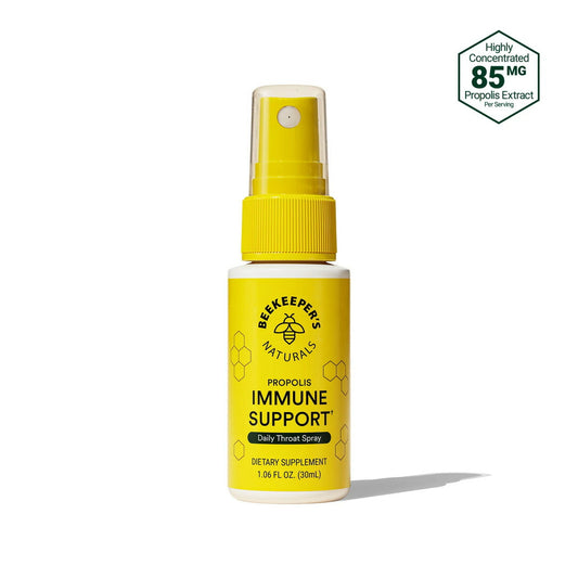 【追跡可能海外メール便】 Propolis Throat Spray by Beekeeper's Naturals - 95% Bee Propolis Extract-ビーキーパーズ ナチュラルズ プロポリス スロートスプレー ミツバチプロポリスエキス