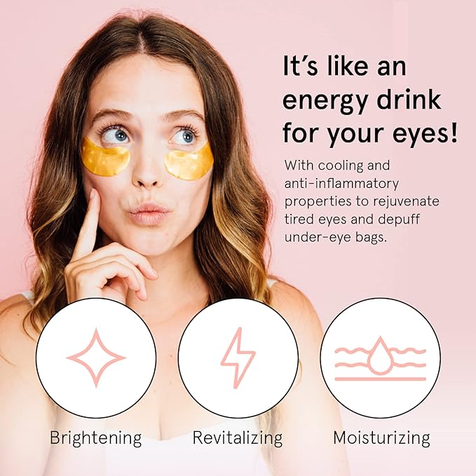 【追跡可能海外メール便】Under Eye Mask  Reduce Dark Circles  Puffy Eyes Undereye Bags Wrinkles Gel Under Eye Patches Self Care by grace and stella 4.8oz アンダーアイマスク くま  ジェルアンダーアイパッチ セルフケア  byグレースアンドステラ 6g