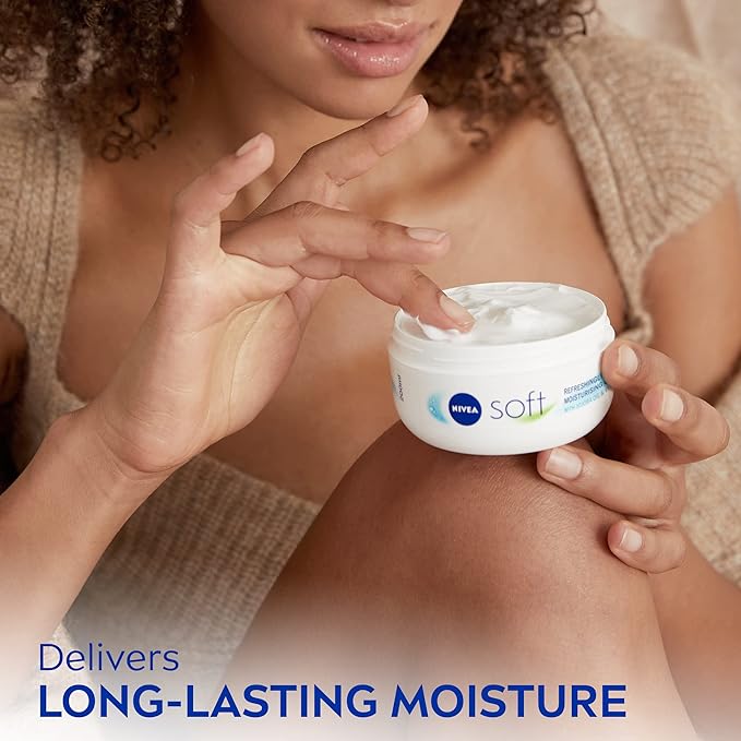 【エクスプレス便】NIVEA Soft Moisturizing Cream 16oz  ニベア ソフト モイスチャライジングクリーム454g