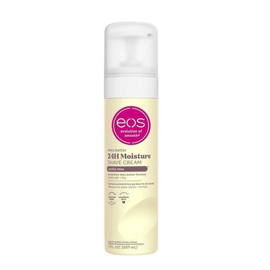 【エクスプレス便】eos Shea Better Shaving Cream Vanilla Bliss 7oz  イオス シアバターシェービングクリーム バニラブリス 207ml  腕　足　ビキニライン　脇