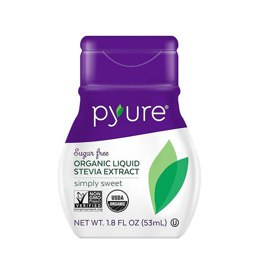 【追跡可能海外メール便】【Pyure Organic】 Liquid Stevia Drops, Simply Sweet 1.8 oz ピュアオーガニック ステビア シンプリースィート 天然甘味料 オーガニック グルテンフリー ヴィーガン 非遺伝子組換え体 糖質０ カロリー０
