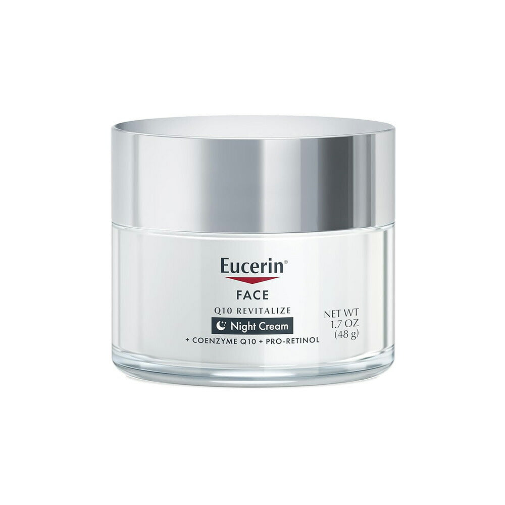 【追跡可能海外メール便】Eucerin Q10 Face Night Cream ユーセリン　Q10　ナイトクリーム 48g お肌 美容 スキンケア  ナイトクリーム