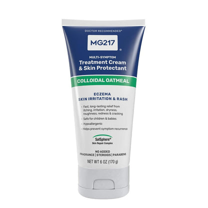 【エクスプレス便】MG217 エクマ ボディクリーム 2%コロイドオートミール配合 乾燥 かゆみ対策 保湿クリーム エムジー217 Eczema Body Cream with 2% Colloidal Oatmeal 170g 乾燥肌 かゆみ対策