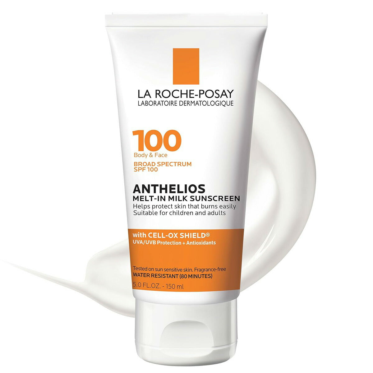 【エクスプレス便】お得サイズ【La Roche-Posay】Anthelios Melt-in Milk Body & Face Sunscreen Lotion SPF 100 5oz ラロッシュポゼ 日焼け止め SPF 100 150ml 顔用日焼け止め ボディ用日焼け止め 子供 無香料