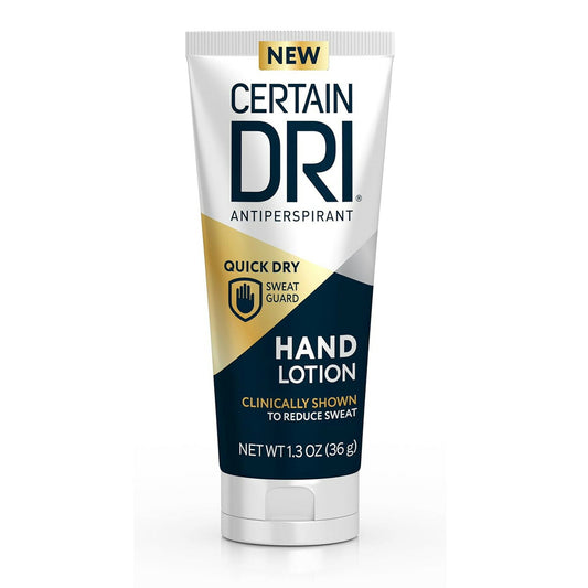 【追跡可能海外メール便】CERTAIN DRI Antiperspirant Hand Lotion 1.3oz  サーテンドライ アンチパースピラント ハンドローション 36g  手汗 多汗