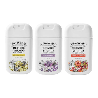 【エクスプレス便】Poo-Pourri Before-You-Go Pocket Toilet Spray Travel Essentials 1oz 3 Pack　プープリ トイレ ポケットスプレー 30ml  3本セット  消臭スプレー 消臭 携帯スプレー