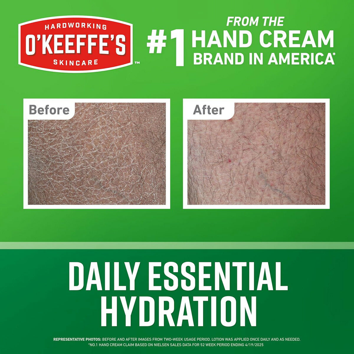 【エクスプレス便】 O'Keeffe's Hand and Body Lotion 12oz　オキーフス ハンド＆ボディローション 340g  乾燥肌 保湿 オールインワン