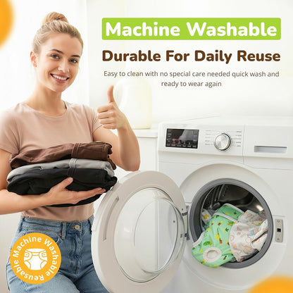 【エクスプレス便】Pet Magasin Reusable Washable Dog Diapers (Pack of 3)  X-Small (10”-12” Waist)  再利用可能・洗える犬用おむつ（3枚パック）(25.5-30.5cm)