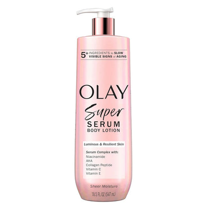 【エクスプレス便】Olay スーパーセラム ハンド & ボディローション 乾燥肌用 547ml オレイ Olay Super Serum Hand & Body Lotion for Dry Skin 18.5 fl oz 高保湿 うるおい肌 しっとり