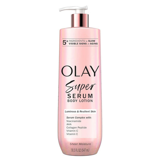 【エクスプレス便】Olay スーパーセラム ハンド & ボディローション 乾燥肌用 547ml オレイ Olay Super Serum Hand & Body Lotion for Dry Skin 18.5 fl oz 高保湿 うるおい肌 しっとり