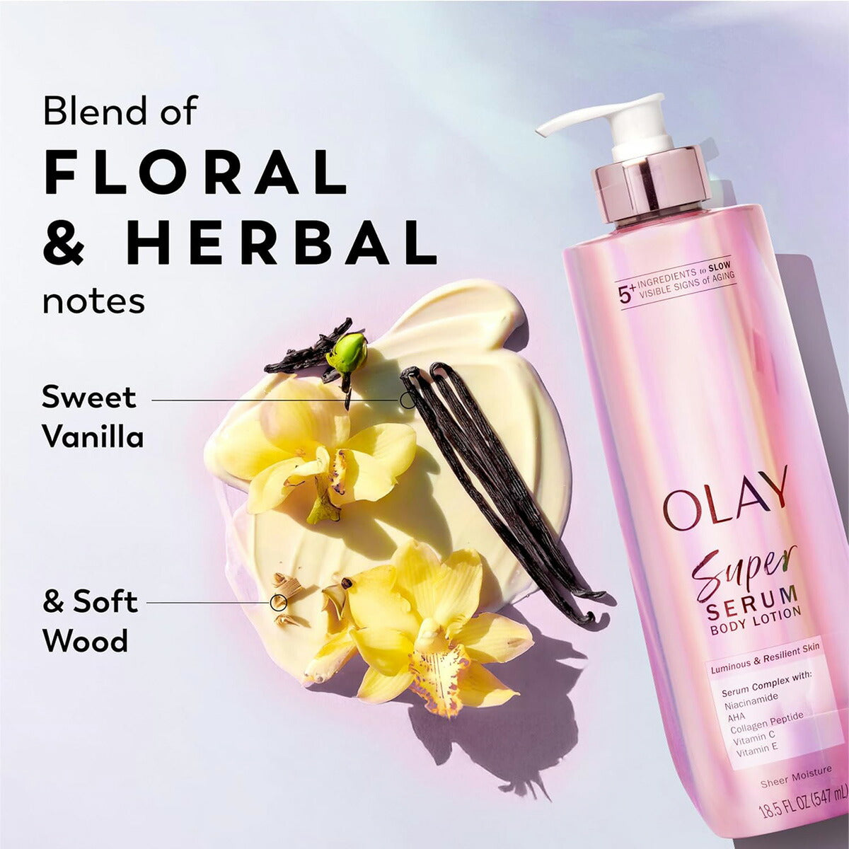 【エクスプレス便】Olay スーパーセラム ハンド & ボディローション 乾燥肌用 547ml オレイ Olay Super Serum Hand & Body Lotion for Dry Skin 18.5 fl oz 高保湿 うるおい肌 しっとり