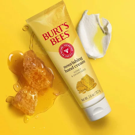 【追跡可能海外メール便】Burt's Bees Hand Cream, Honey & Grapeseed Oil 2.6oz バーツビーズ ハンドクリーム 　メール便 ハンドクリーム　肌荒れ　クリーム　ケア　ボディケア