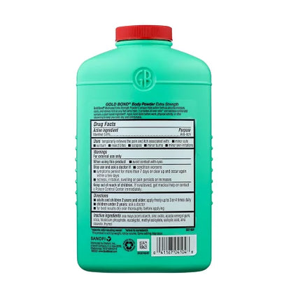 【エクスプレス便】Gold Bond Medicated Talc-Free Extra Strength Body Powder10 oz <br> ゴールドボンド 薬用タルク不使用 ボディパウダー 強力タイプ 283g