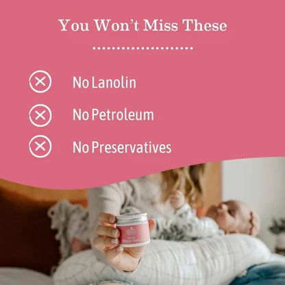 【追跡可能海外メール便】Earth Mama Angel Baby - 自然なニップルのバター 60ml ニップル バター ニップルケア 授乳