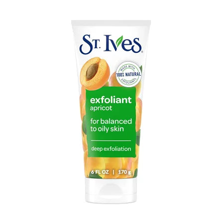 【エクスプレス便】【フレッシュスキン】ツルツルのお肌に！アプリコット・スクラブ洗顔 170g St. Ives Fresh Skin Apricot Scrub