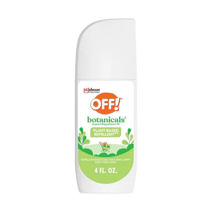 【追跡可能海外メール便】OFF! 　植物由来のスプレー 4oz / 118ml OFF! Botanicals Insect Repellent, Plant-Based Bug Spray & Mosquito Repellent, 4 oz　蚊対策　虫対策