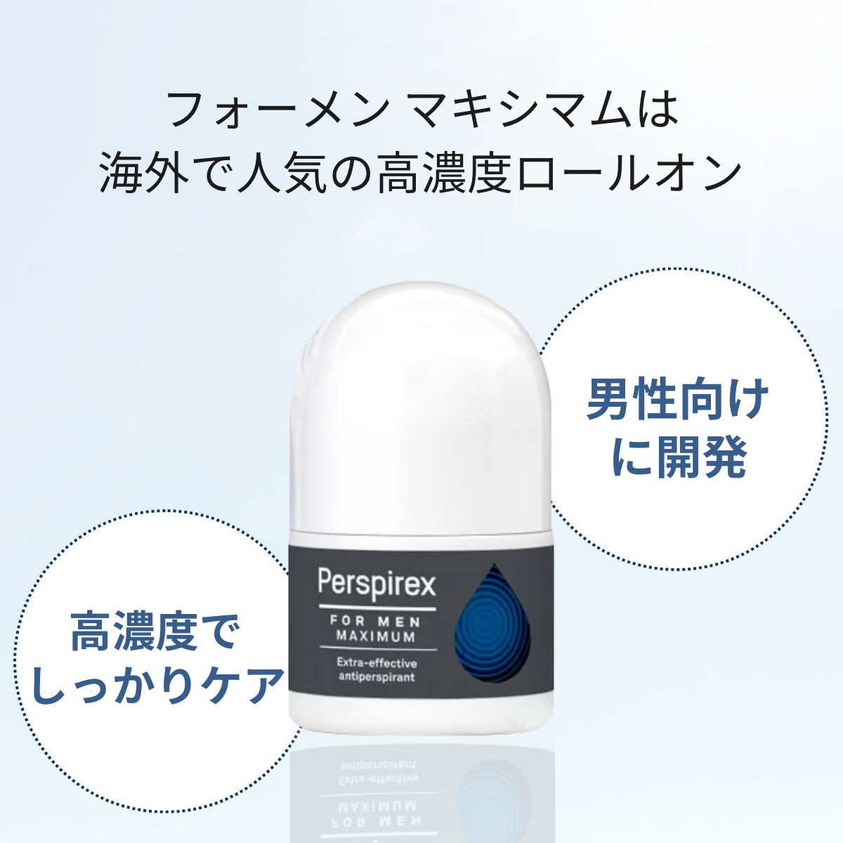 【追跡可能！国際便】【お得☆6個セット】【正規品】パースピレックス マキシマム　メンズ用　for men　20 ミリリットル  Perspirex  ロールオン アンチパースピラント 20ml