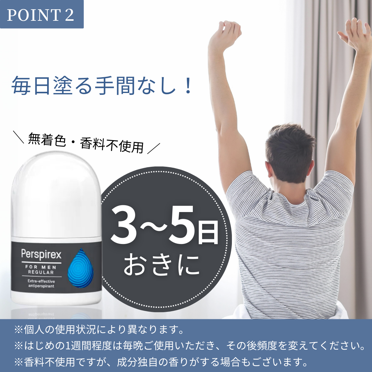 【最速便】【正規品】パースピレックス レギュラー メンズ用　for men　20 ミリリットル Perspirex ロールオン アンチパースピラント 20ml